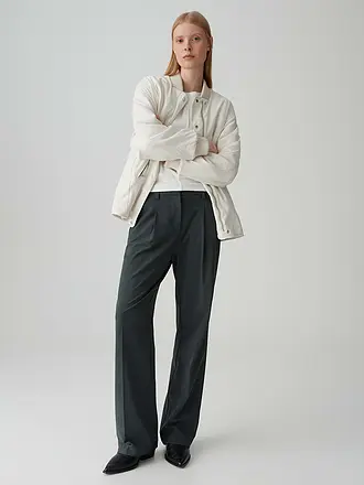 OPUS PANTS | Pantalon coupe évasée MOIRA | dunkelgrün